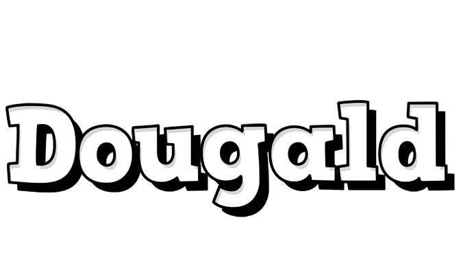 Dougald snowing logo