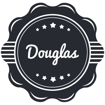Douglas badge logo