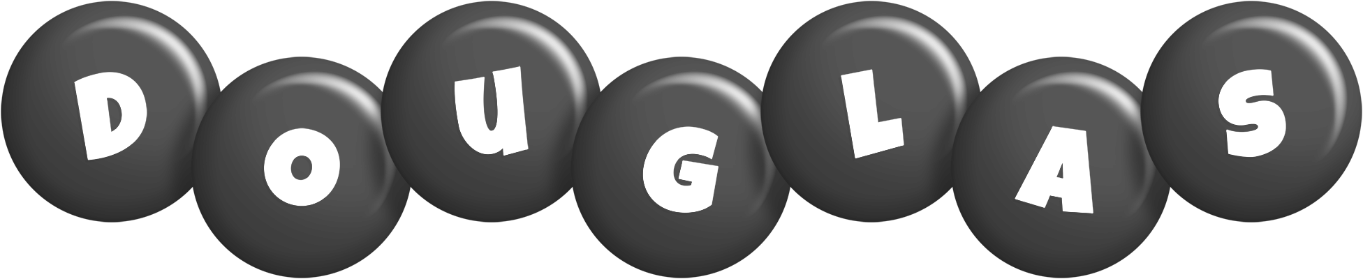 Douglas candy-black logo