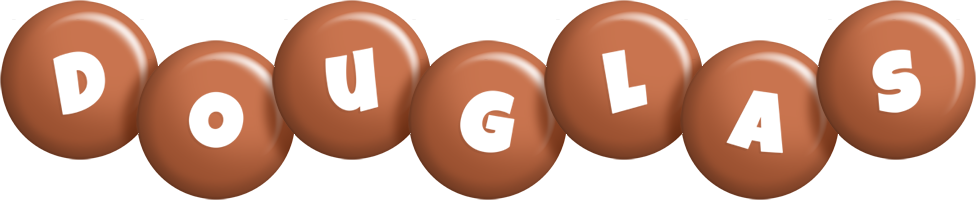 Douglas candy-brown logo