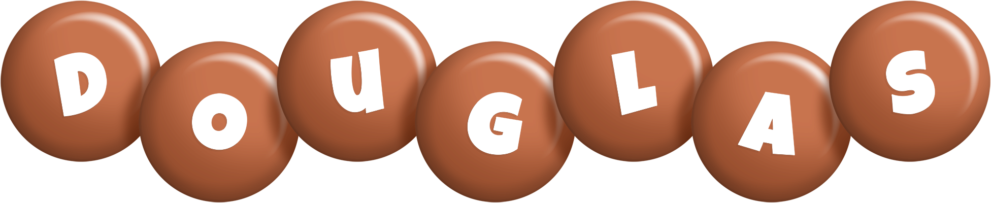 Douglas candy-brown logo