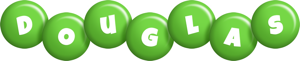 Douglas candy-green logo