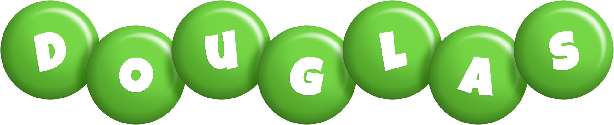Douglas candy-green logo