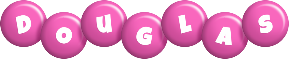 Douglas candy-pink logo