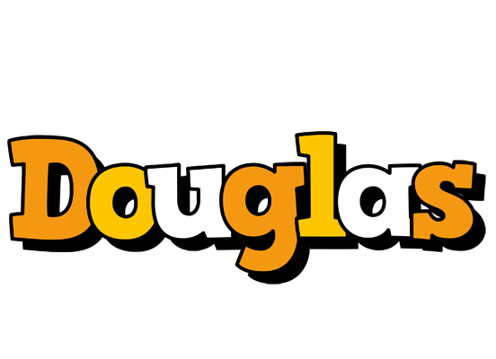 Douglas cartoon logo