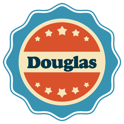 Douglas labels logo