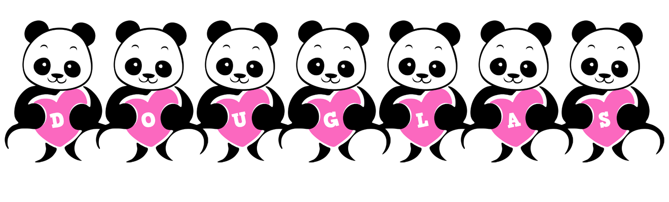 Douglas love-panda logo