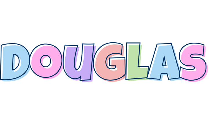 Douglas pastel logo