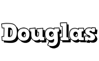Douglas snowing logo