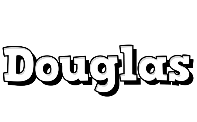 Douglas snowing logo
