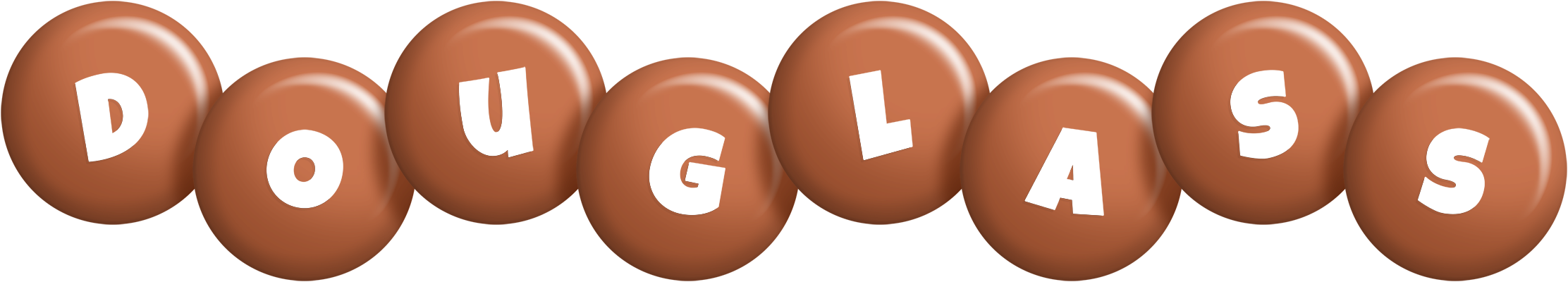 Douglass candy-brown logo
