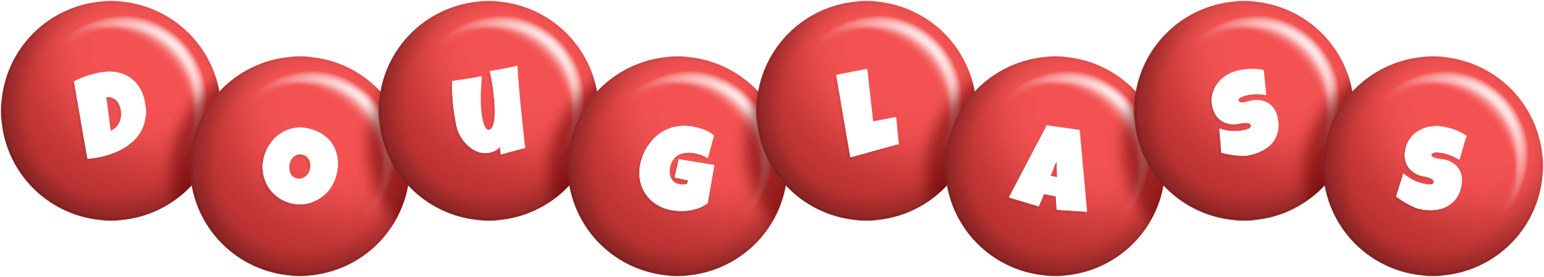 Douglass candy-red logo
