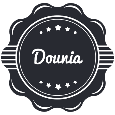 Dounia badge logo
