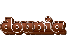 Dounia brownie logo