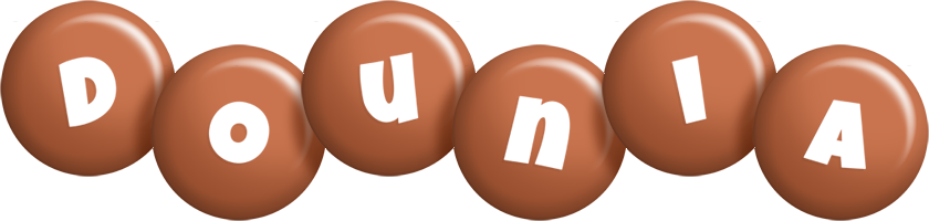 Dounia candy-brown logo