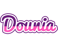 Dounia cheerful logo