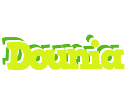 Dounia citrus logo