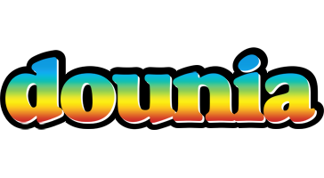 Dounia color logo