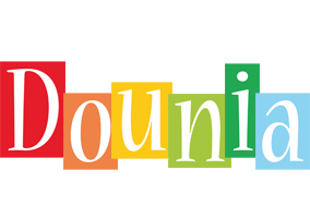 Dounia colors logo