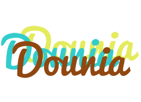 Dounia cupcake logo