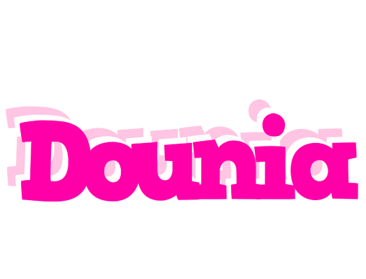 Dounia dancing logo