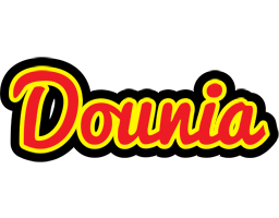 Dounia fireman logo