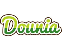 Dounia golfing logo
