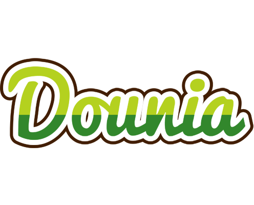Dounia golfing logo