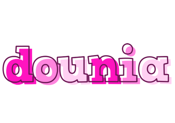 Dounia hello logo