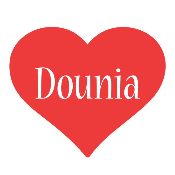 Dounia love logo