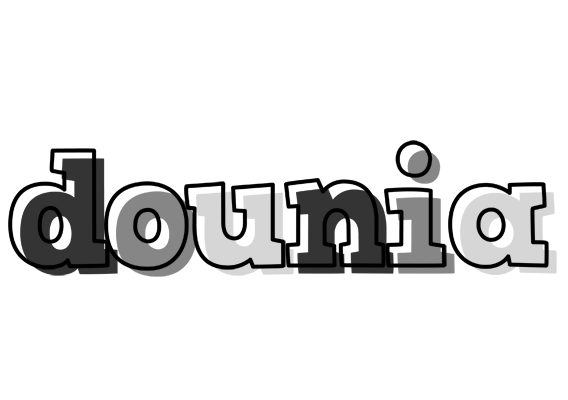 Dounia night logo
