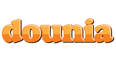 Dounia orange logo