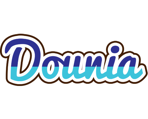 Dounia raining logo