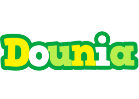 Dounia soccer logo