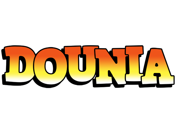 Dounia sunset logo