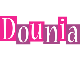 Dounia whine logo