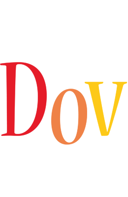 Dov birthday logo