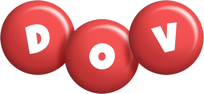 Dov candy-red logo