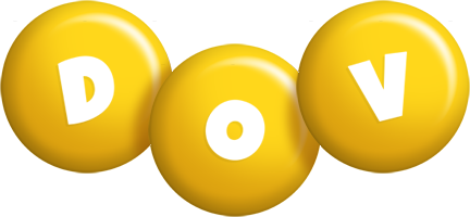 Dov candy-yellow logo