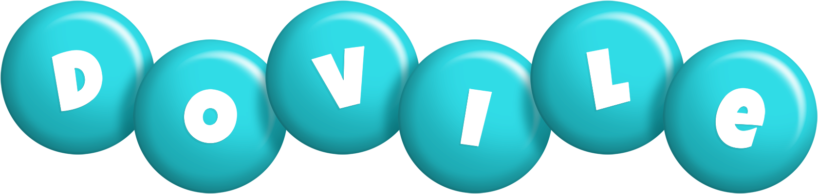 Dovile candy-azur logo