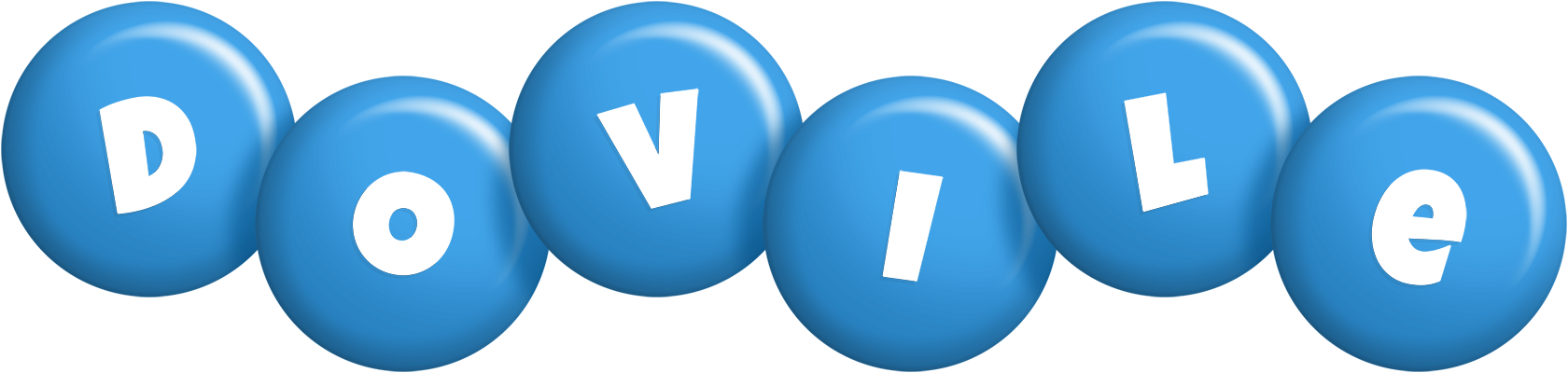 Dovile candy-blue logo