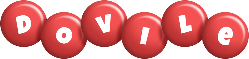 Dovile candy-red logo