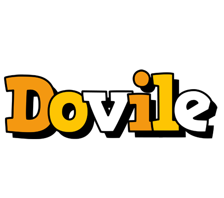 Dovile cartoon logo