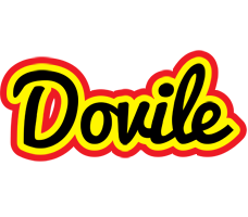 Dovile flaming logo