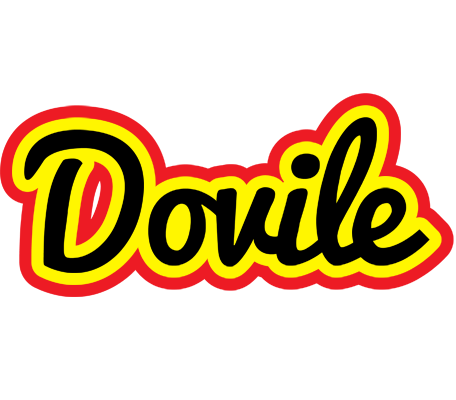 Dovile flaming logo