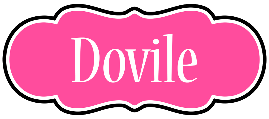 Dovile invitation logo