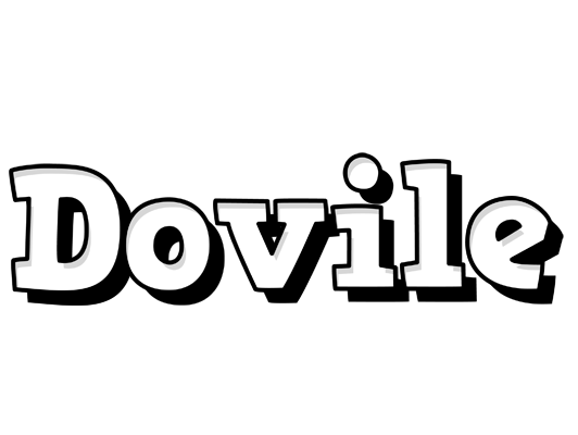 Dovile snowing logo
