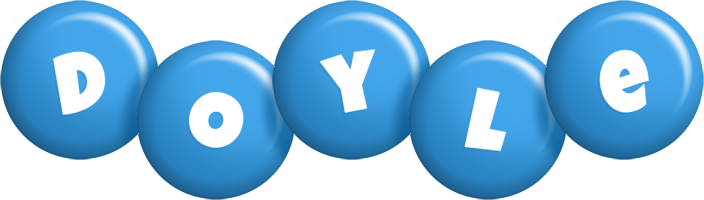 Doyle candy-blue logo