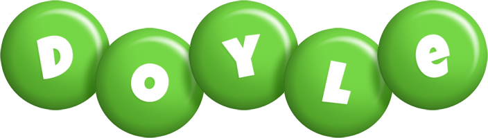 Doyle candy-green logo