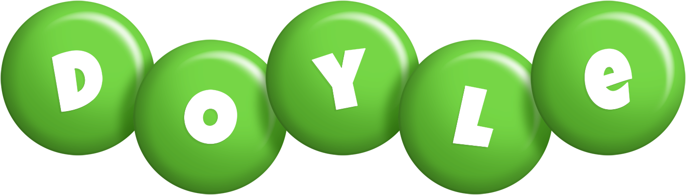 Doyle candy-green logo